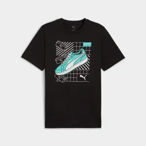 Puma Mens Graphics Sneaker Tee Black/Multi _ 183311 _ Black