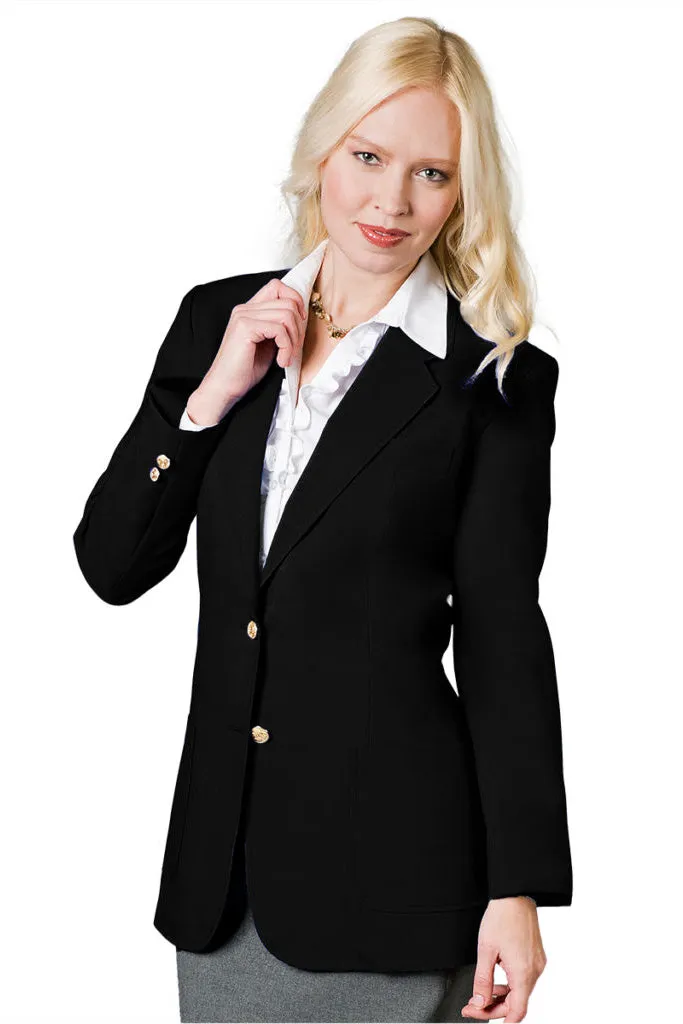 "Isabella" Women's Black Blazer