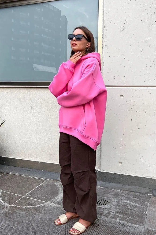 Relaxed Streetwear Casual Oversized Hoodie