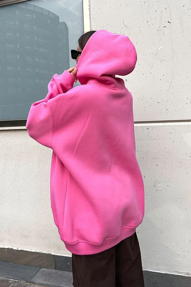 Relaxed Streetwear Casual Oversized Hoodie