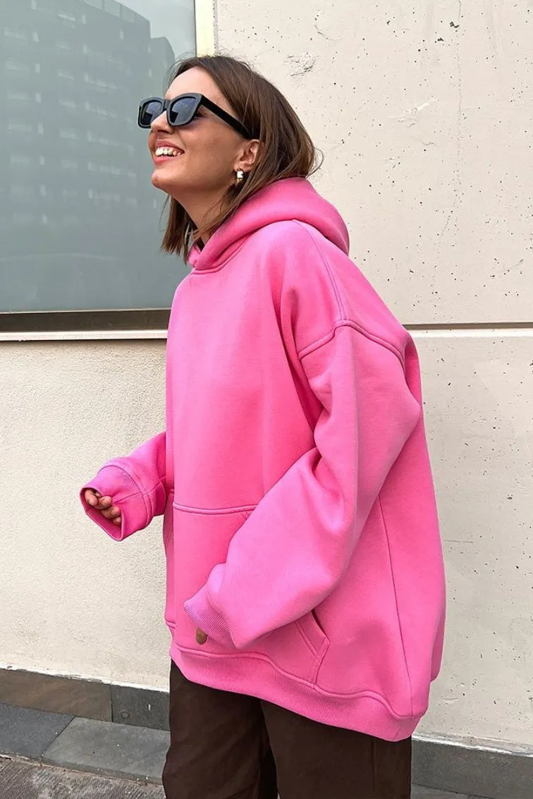 Relaxed Streetwear Casual Oversized Hoodie
