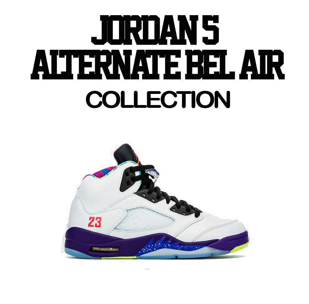 Retro 5 Alternate Bel Air Fresh Academy Shirt