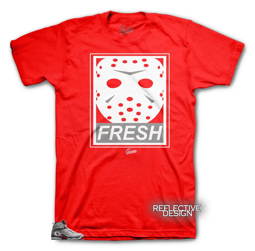 Retro 8 Reflective Fresh to Death Shirt
