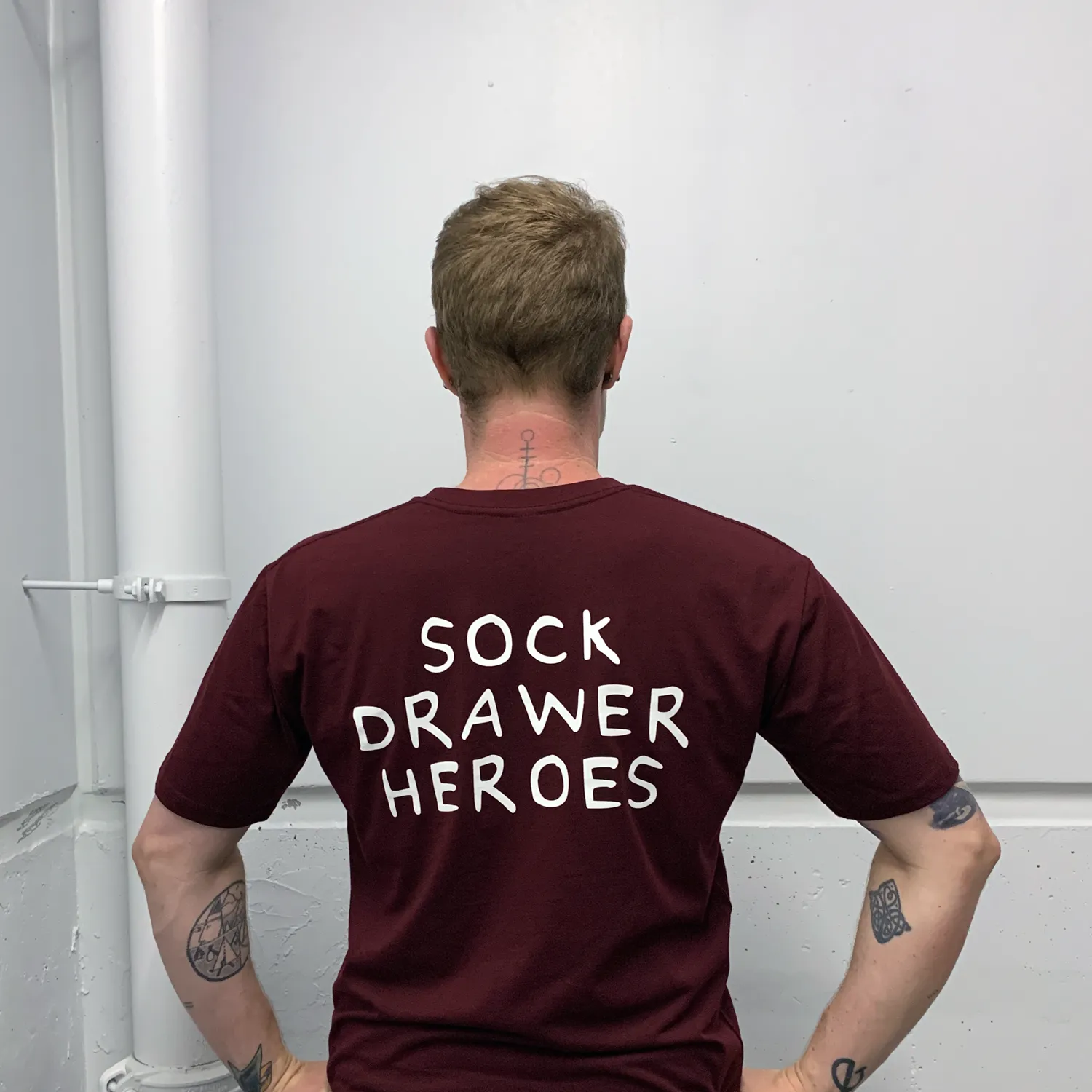SDH Icons T-Shirt - Burgundy