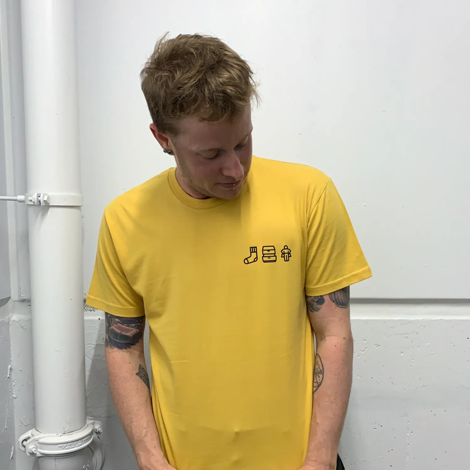 SDH Icons T-Shirt - Mustard