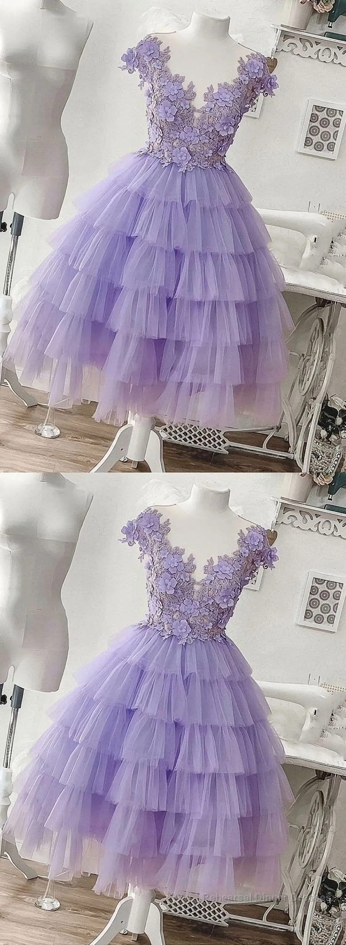 Sexy V Neck Appliques A Line Dresses, Short Prom Dresses, Cheap Homecoming Dresses, Graduation Dress Formal Women Dress, Homecoming Dress, E0898