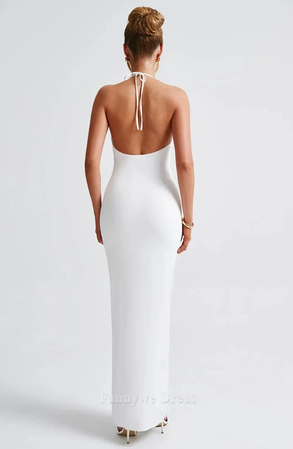 Sheath V-Neck Sexy Backless formal dresses Bridesmaid Dresses evening gown Prom Dress