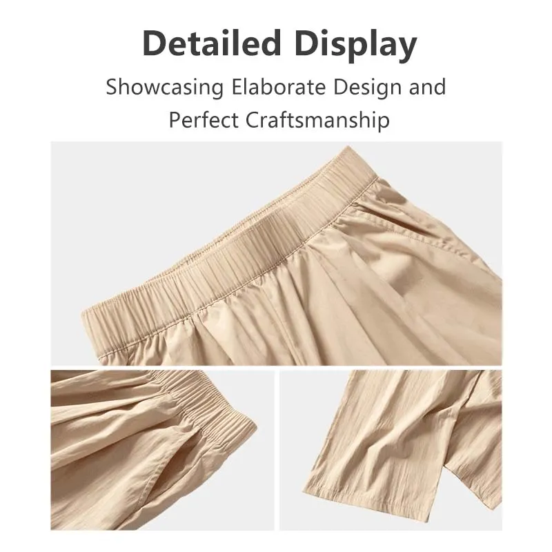 Straight-Leg Yamamoto Pants