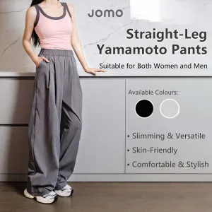 Straight-Leg Yamamoto Pants