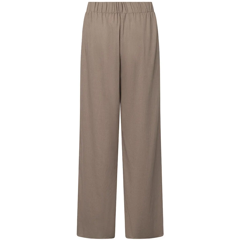 Tara linen pants (RW) / 100020 - Taupe (visione)