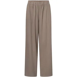 Tara linen pants (RW) / 100020 - Taupe (visione)