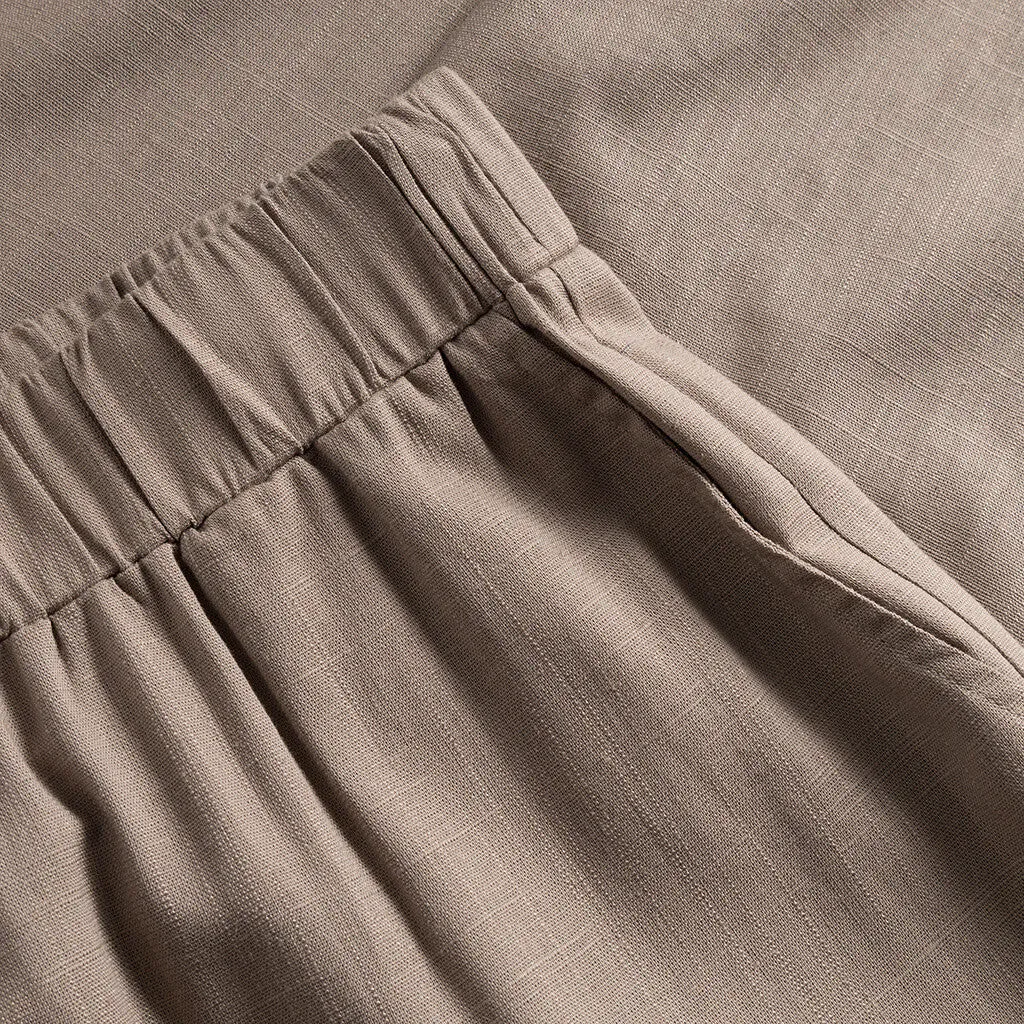Tara linen pants (RW) / 100020 - Taupe (visione)
