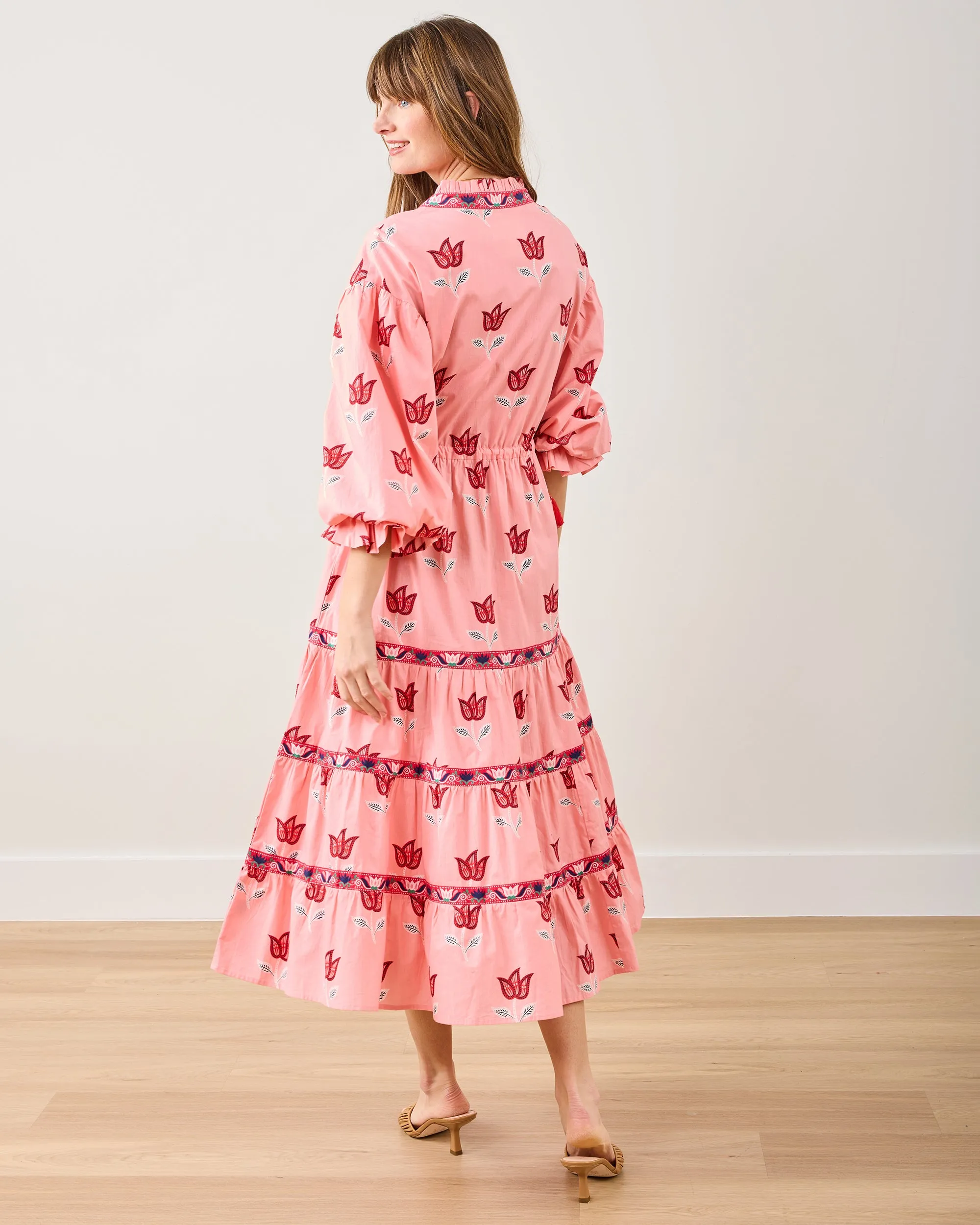 Tulip Bloom - Coconut Caf Dress - French Pink