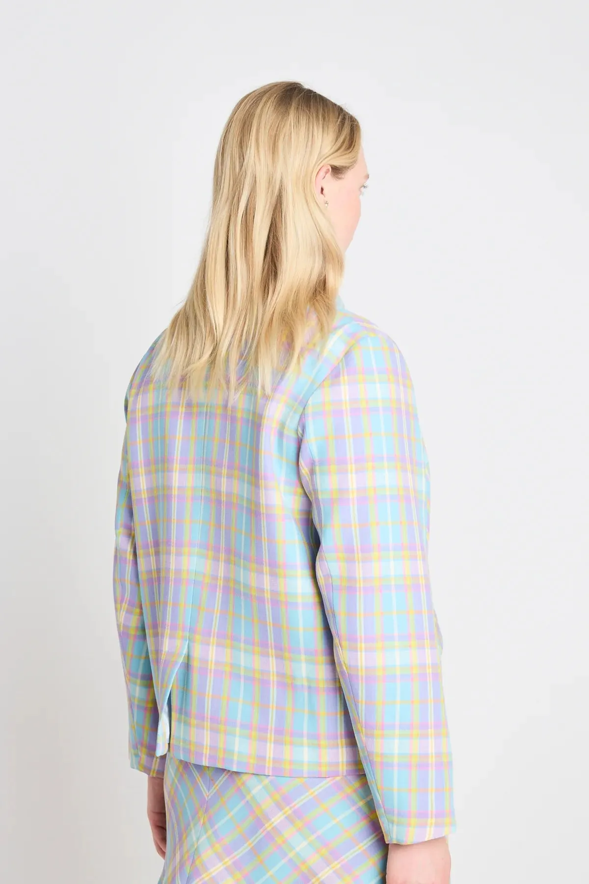Twenty-Seven Names - Perpetual Motion Jacket Pastel Check