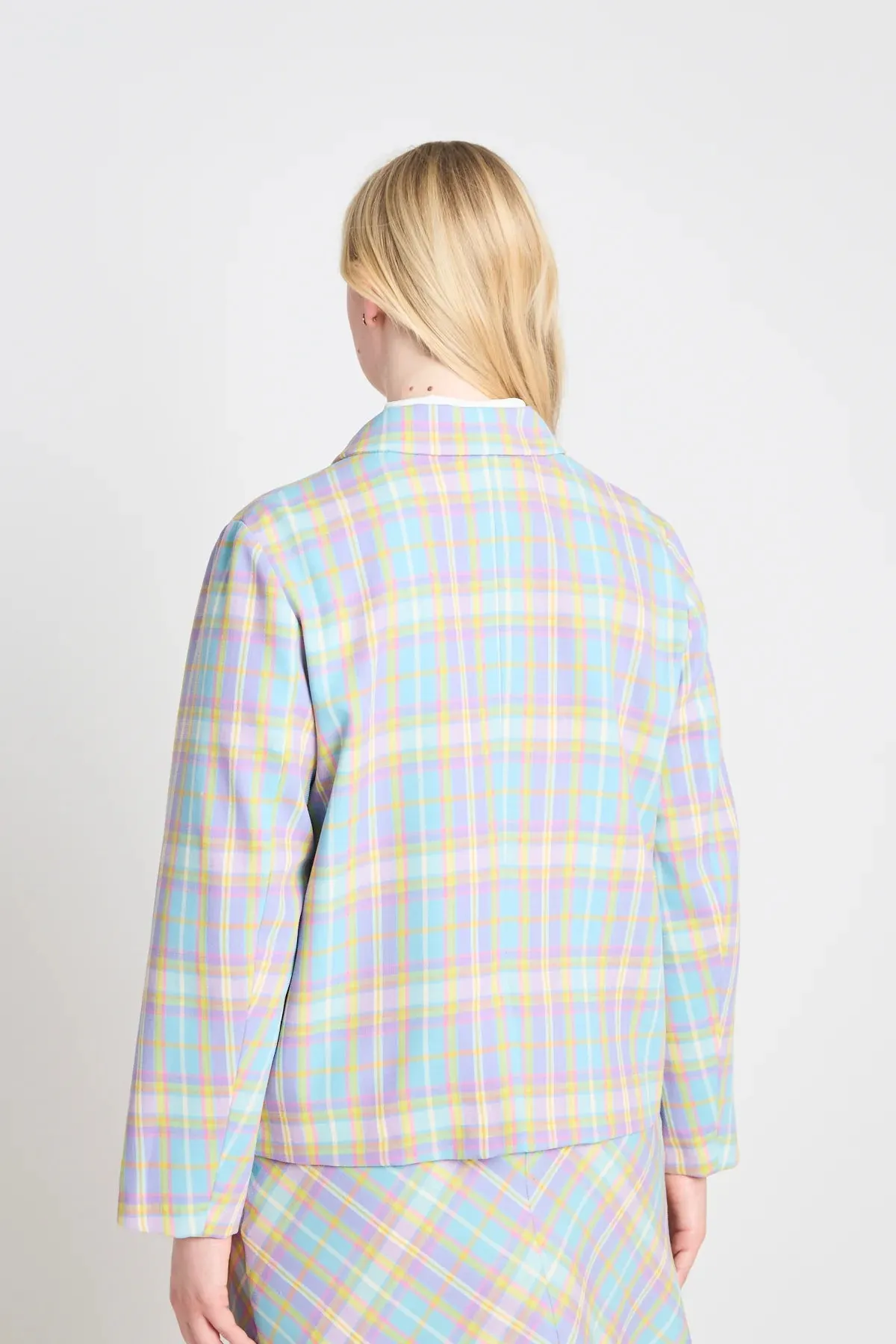 Twenty-Seven Names - Perpetual Motion Jacket Pastel Check