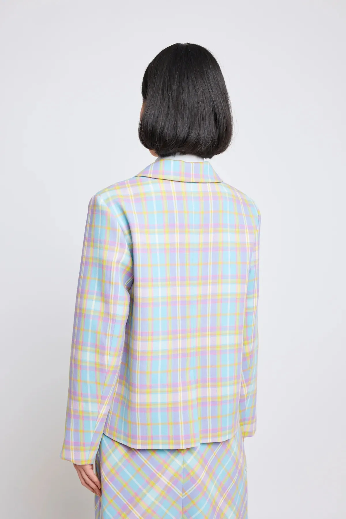 Twenty-Seven Names - Perpetual Motion Jacket Pastel Check