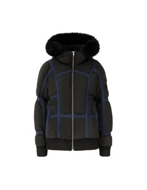 Unisex Blue Down Jacket