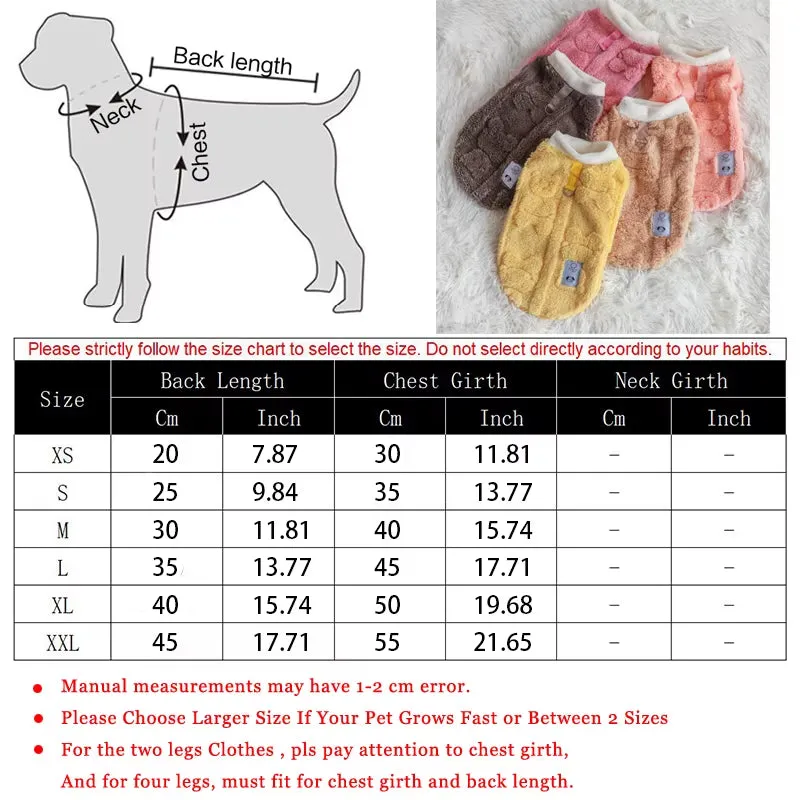 Warm Pet Clothes