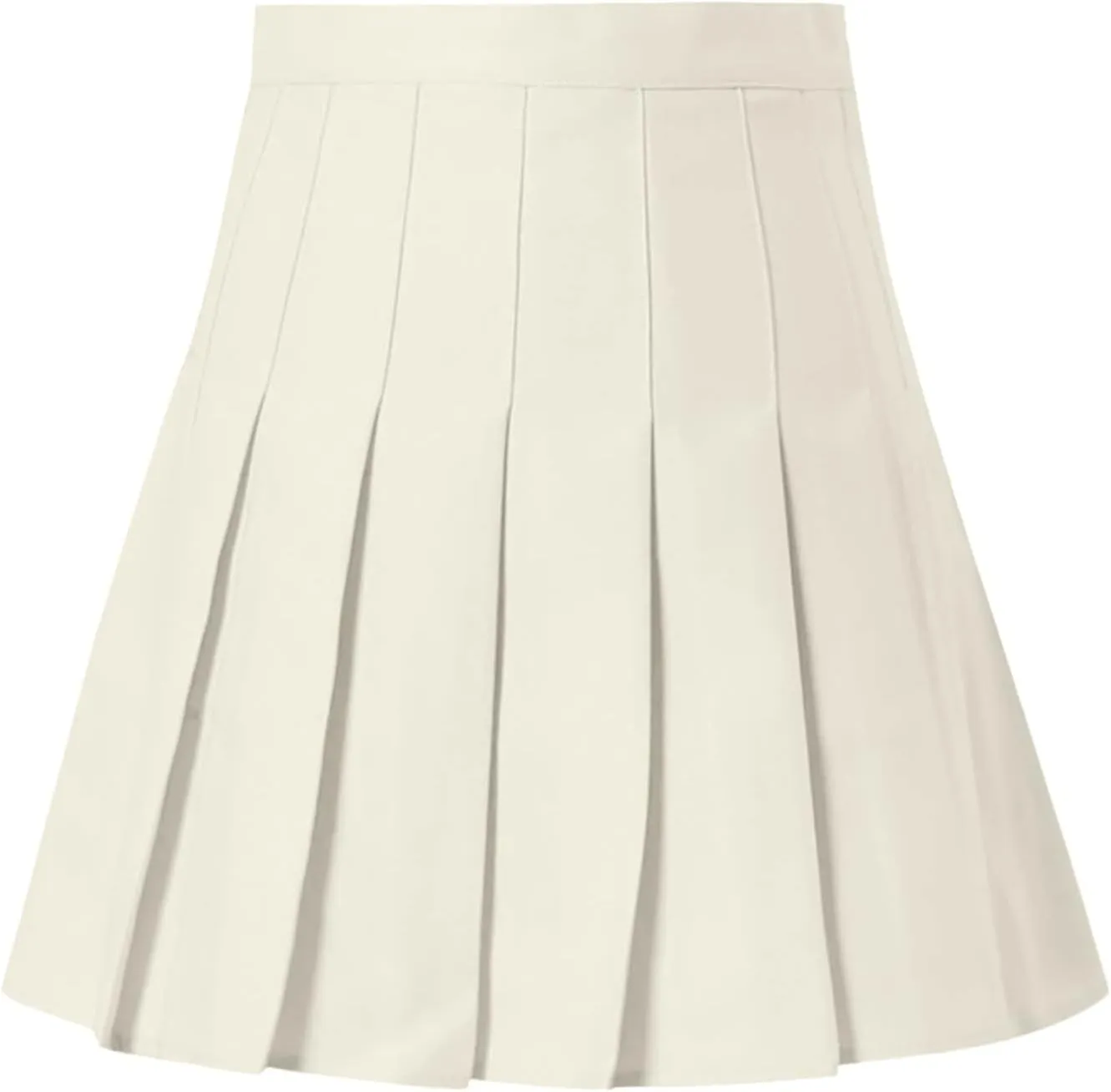 Women's Skirt High Waist Self Belted Skirts Tennis Shorts Sports Preppy Short Skirt Ruffle Solid Spring Dresses